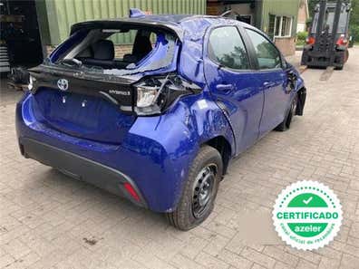 Ladekantenschutz Toyota Yaris (XP21) Edelstahl gebürstet Anthrazit – Strong
