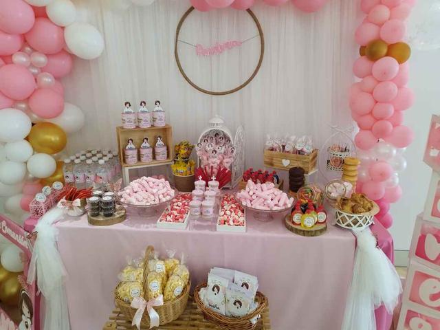 Deco mesa dulce II 👶🏻💙  Ideas mesas de dulces, Mesas dulces cumpleaños,  Mesa de dulces
