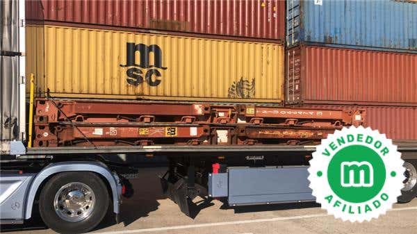 Milanuncios - CONTENEDOR MARITIMO FLAT RACK 20 PIES