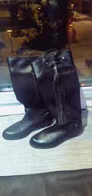 Suela Track Botas Altas Elasticas Mango Eugenia Silva Dice Sí A