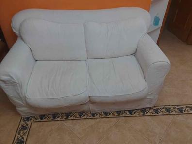 Sofa blanco Muebles de segunda mano baratos en Málaga | Milanuncios