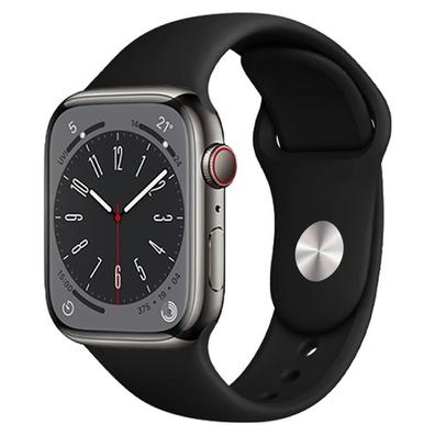 Correa de goma para Apple Watch 38mm Negra