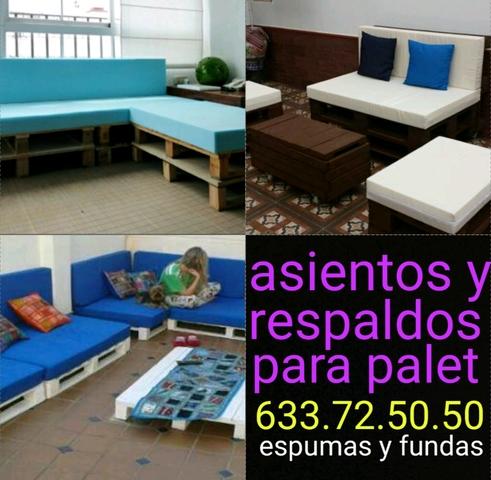 Milanuncios - Espumas para sillon de palets y a medida