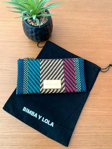 Bolso trenzado BIMBA Y LOLA multicolor