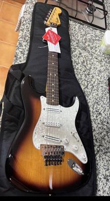 material Hobart Sermón Fender stratocaster floyd rose Guitarras eléctricas de segunda mano baratas  | Milanuncios