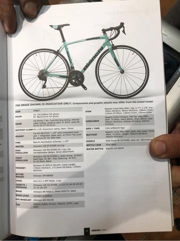 Milanuncios bicicleta carretera aluminio Bianchi