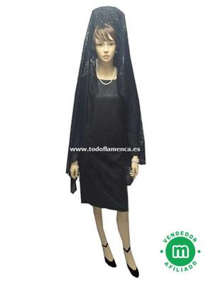 Vestido negro para discount mantilla semana santa