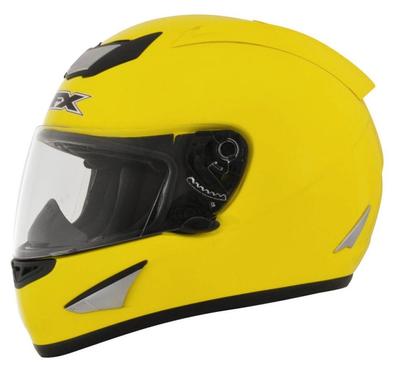 CASCO MOTO - KRP JET CON VISERA Y GAFAS AMARILLO - TALLA S