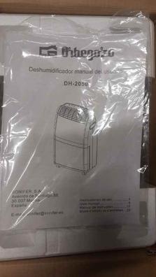 Orbegozo DH 2050 - Deshumidificador, depósito 3,5 L, función  anticongelación, humidistato regulable, filtro lavable, área de