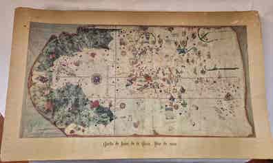 Milanuncios - mapamundi de juan de la cosa año de 1500