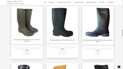 Botas de goma online por mayor