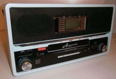 Estereo Retro Boytone Clásico con tocadiscos radio cassette