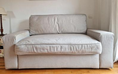 LYCKSELE funda silla cama, Knisa gris claro - IKEA