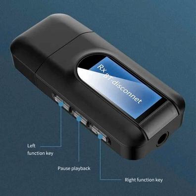 Transmisor Bluetooth 5,0 3 en 1, adaptador de transceptor recargable  inalámbrico portátil para TV, receptor de Audio para sistema de coche :  Precio Guatemala