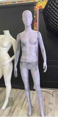Maniquí realista de cuerpo completo desmontable femenino, estante de  exhibición de ropa de mujer con base de metal, torso de exhibición del  modelo