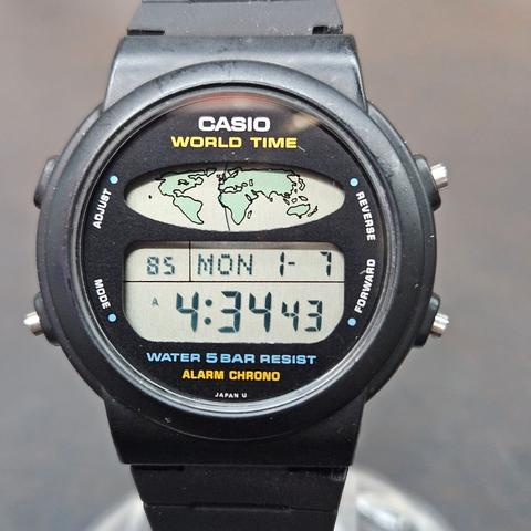 Milanuncios - Casio W-60U World Time años 80
