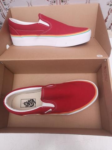 Zapatillas vans outlet importadas rojas