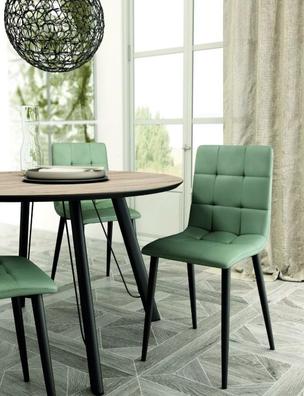  BDBT Mesa de comedor y silla conjunto mesa redonda y silla  conjunto mesa de comedor y silla combinación diseño moderno ocio mesa de  madera mármol mesa redonda comedor : Hogar y