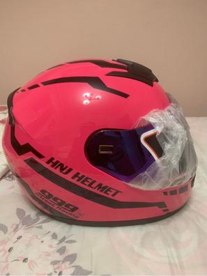 Casco integral moto MT Targo Rigel A8 rosa flúor mate tienda