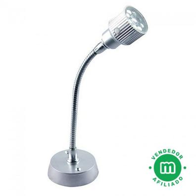  Lente de lupa de luz LED 5X con luz y soporte para lectura,  reparaciones, manualidades, lámpara de aumento para el hogar (cristal  verde) : Salud y Hogar