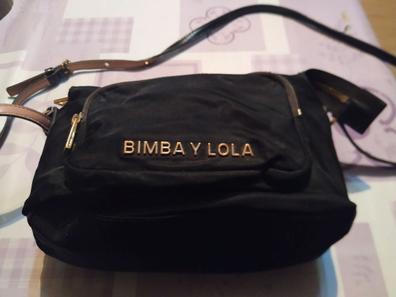 Bolsa Bandolera Bimba Y Lola Mediana Color Negro