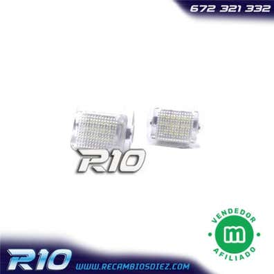 Luz De Matrícula Led Para Benz W203 5d 2001~2005 2006 2007 | Cuotas Sin