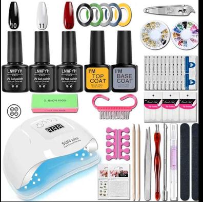 Aspirador de uñas de 80 W, aspiradora de polvo de uñas, manicura y  pedicura, colección de herramientas de limpieza de uñas, dispositivo  colector de