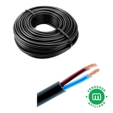 Cable eléctrico para instalaciones H07V-K de 1.5, 2.5, 4 y 6 mm de sección,  azul, marron, negro, tierra, muchas medidas y al corte (1.5 mm