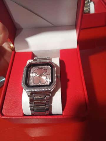 Milanuncios - Reloj TOUS acero rosa diamantes