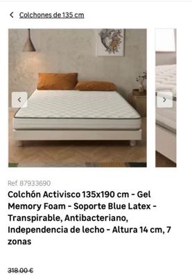 Milanuncios - Colchon barato de 90 o 135x190