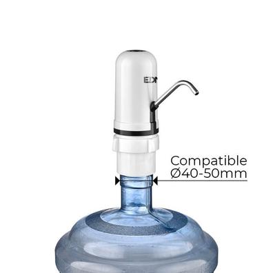 Jocca Dispensador de Agua con depósito de 7 litros, Blanco y azul, 24.5 x  23 x 34 cm, Libre de BPA, SIN adaptador para botellas, : : Hogar y  cocina