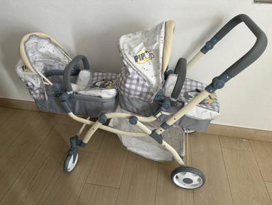 Silla Gemelar Carros De MuÃ±ecas Segunda Mano Bebelux Silla De