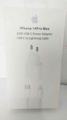 Cargador iPhone Original y Cable Usbc 20w Carga Rapida X/11/12/13/14 Pro  Max