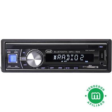 Radio para coche Bluetooth Single DIN Audio estéreo para coche, MP3  Reproductor estéreo para coche 1 DIN W/ Bluetooth manos libres/FM/Dual  USB/TF/Aux/EQ/Quick Charge con mando a distancia inalámbrico - China Audio  para