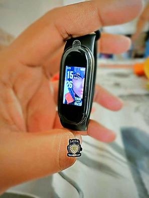  M6 Fitness Smart Watch Fitness Tracker con contador de  pasos/calorías/cronómetro, monitor de frecuencia cardíaca, rastreador de  sueño, reloj inteligente, podómetro para mujeres, hombres y niños (negro) :  Deportes y Actividades al