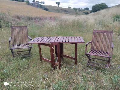 Mesa y sillas jardin Muebles de segunda baratos | Milanuncios