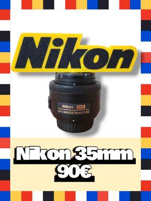 Objetivo nikon 35mm de segunda mano Milanuncios