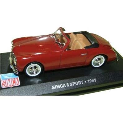 Miniature Simca Sport 1949 à L'échelle 1:43 - Ixo/Altaya - Neuve