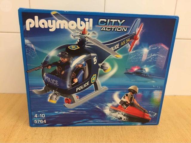 Milanuncios 5764 elicoptero de policias playmobil