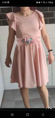 Rosa palo largo 38 Vestidos de fiesta de segunda mano baratos | Milanuncios