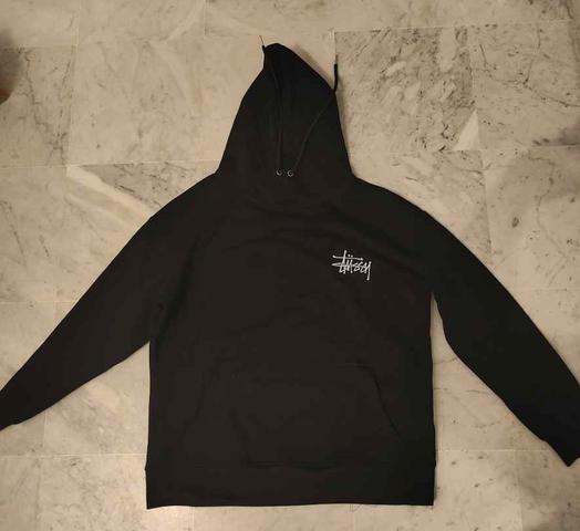 Sudadera stussy negra hot sale