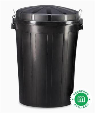 CUBO BASURA 60 L TRIPLE RECICLAJE SLIM C-CARRO