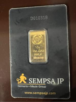 Lingote de Oro 1000 gramos de Sempsa