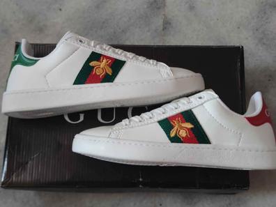 Milanuncios Zapatillas Gucci blancas talla 36