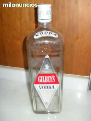 BOTELLA CRISTAL 500 ml. PLANA GIN TAPON GASEOSA -Kitc