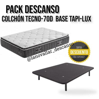 Pack Colchon 90X180 ONIX CAMA INFANTIL, Altura 14 CM + 1 Almohada