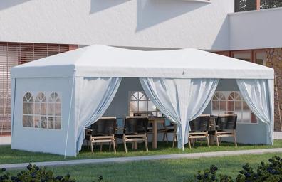 LATERALES 3x6 CARPA PLEGABLE (JUEGO 4 UNIDADES) - NEGRO