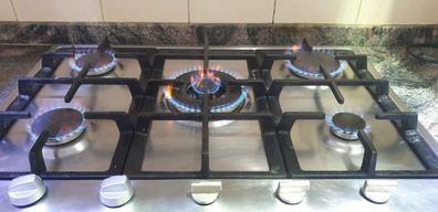 Klarstein Cocina de Gas Butano, 2 Fuegos Placa de Gas para Encimera Cocina,  Potencia de 4000W