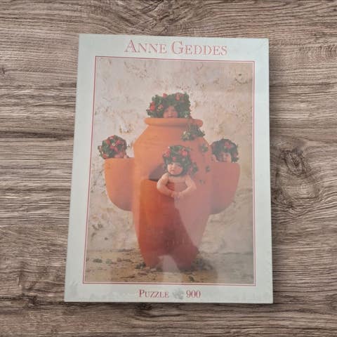 Milanuncios - Puzzle Anne Geddes - Bebés en jarrón