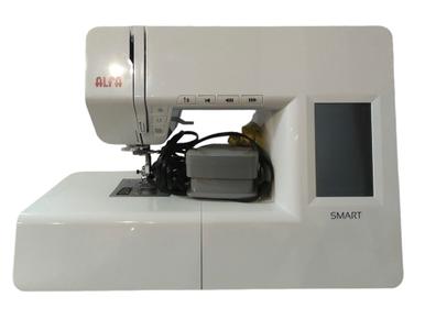 Maquina de coser ALFA: INIZIA525 + MESA. Luz Led 15 diseños de puntada.